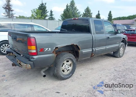 2002 Chevrolet Silverado 1500 Ls из США, поврежденный, VIN 2GCEK19T321205466